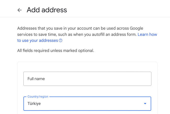 Google One土耳其購買