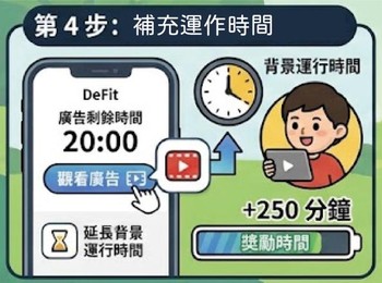 補充運作時間
