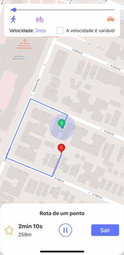 ajuste velocidade ios