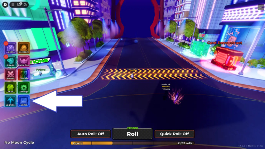 anime card clash codes