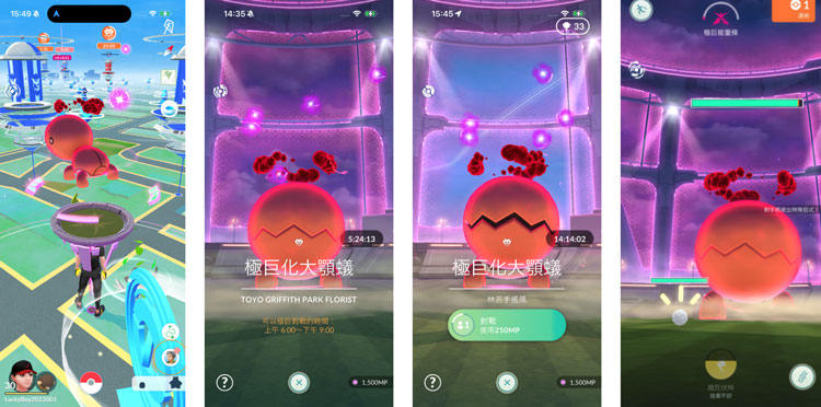 自動極巨化對戰