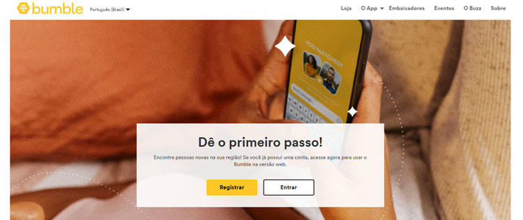 bumble igual ao tinder