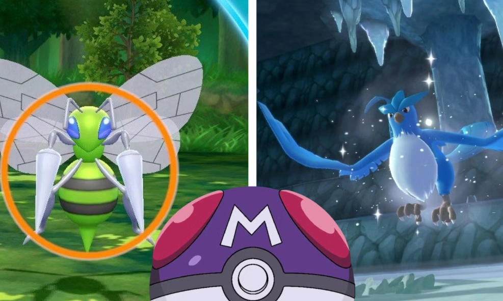 catch pokemon with master ball