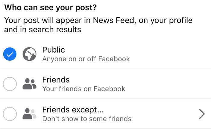 change current location fb