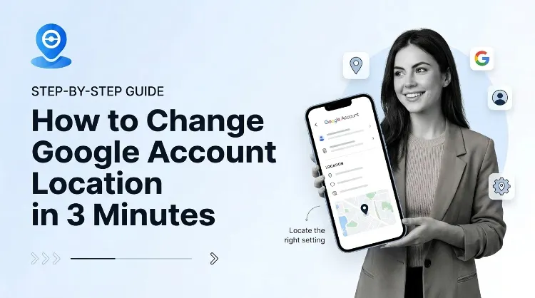 change google account location