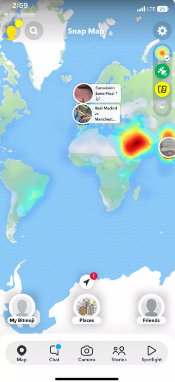 change snapchat location successfully