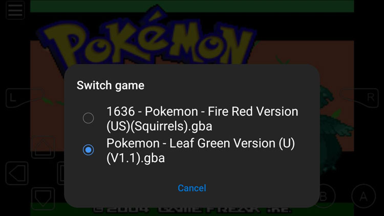 Cheats em Pokémon Fire Red GBA