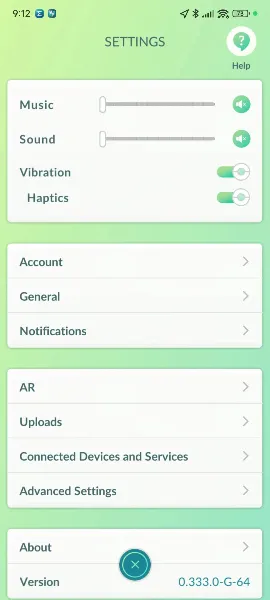 check game settings
