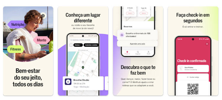 Check in Wellhub