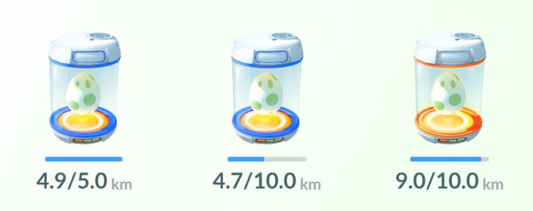 chocadeira de ovo pokemon go