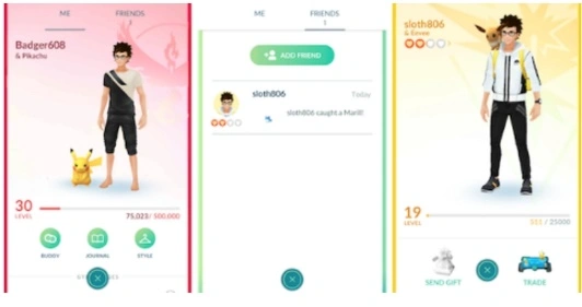 choose friends to trade