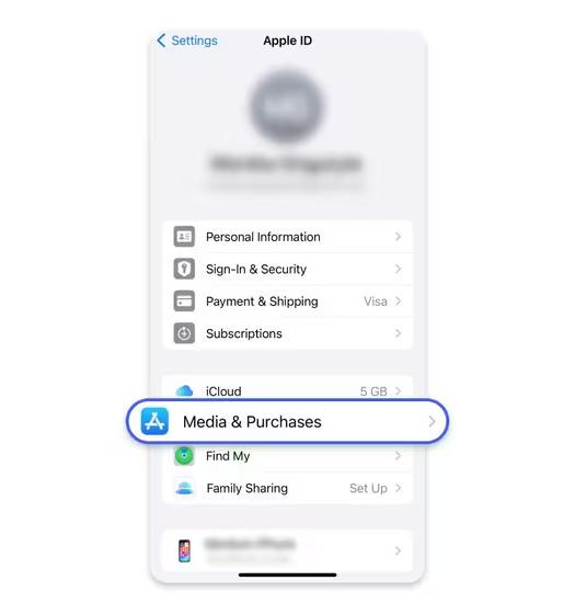 choose media and purchases