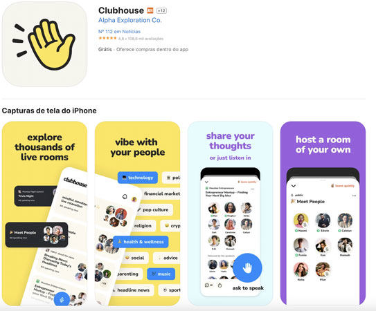 Clubhouse iOS