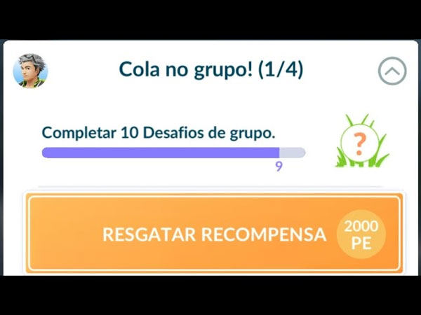 Cola no grupo Pokemon Go