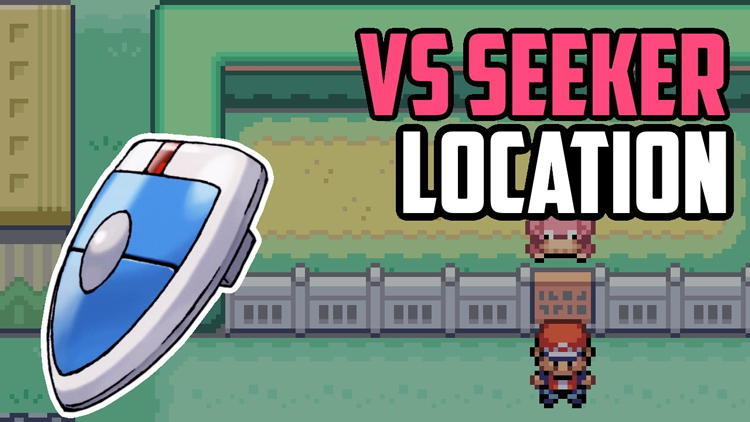 Como Achar o Versus Seeker no Pokémon Fire Red