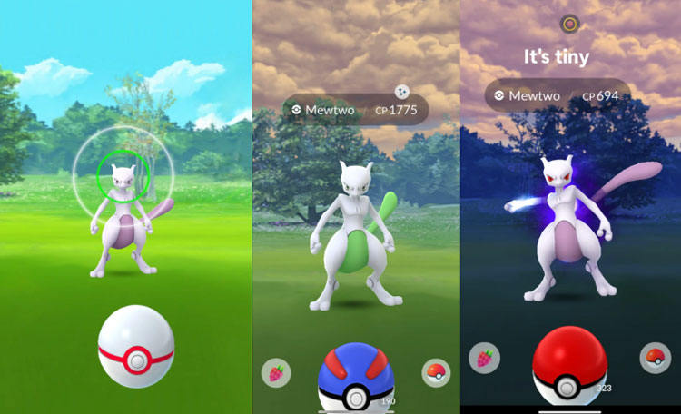 encontre Mewtwo Pokemon Go