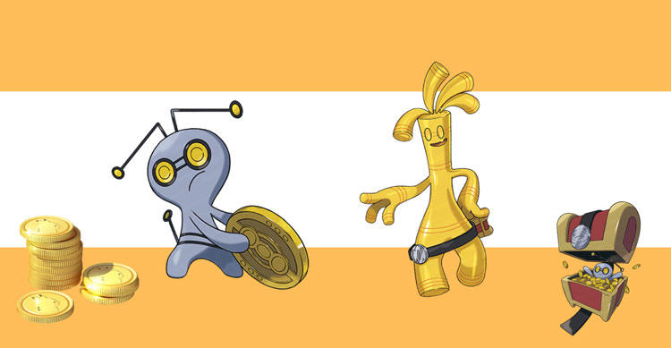 como evoluir Gimmighoul para Gordongo