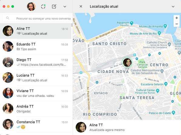 Como Mandar a Localização em Tempo Real do WhatsApp