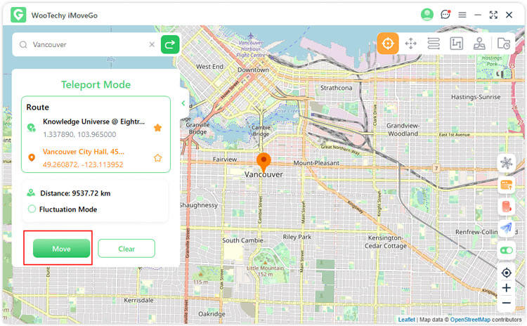 fake gps imovego