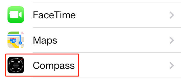 compass gps coordinates