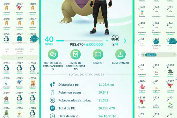 No Space in Bag Pokémon Go