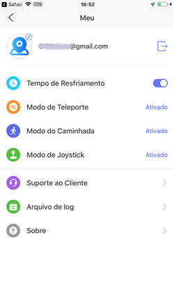 configuracao ios