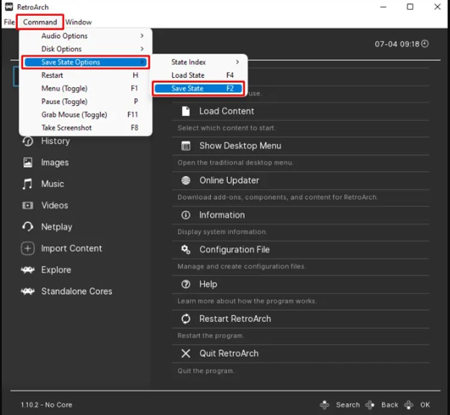 configure the program