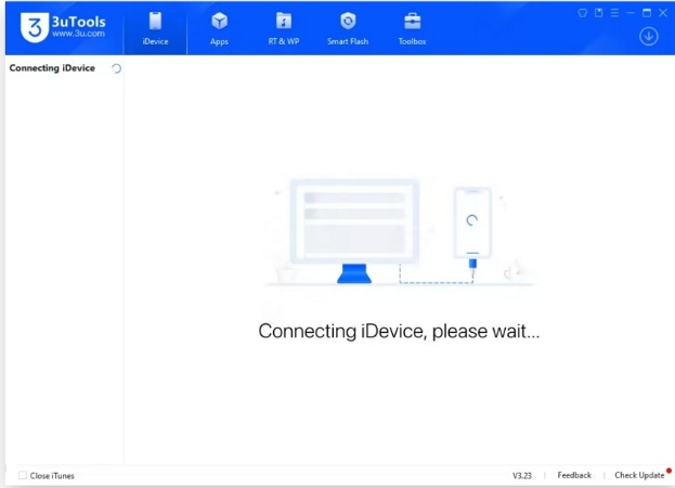 connect your iphone 17 to 3utools