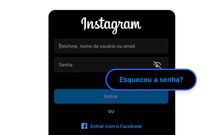 Use uma Conta Secundária Instagram