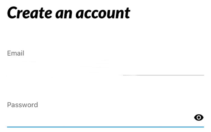 creat new account nextdoor