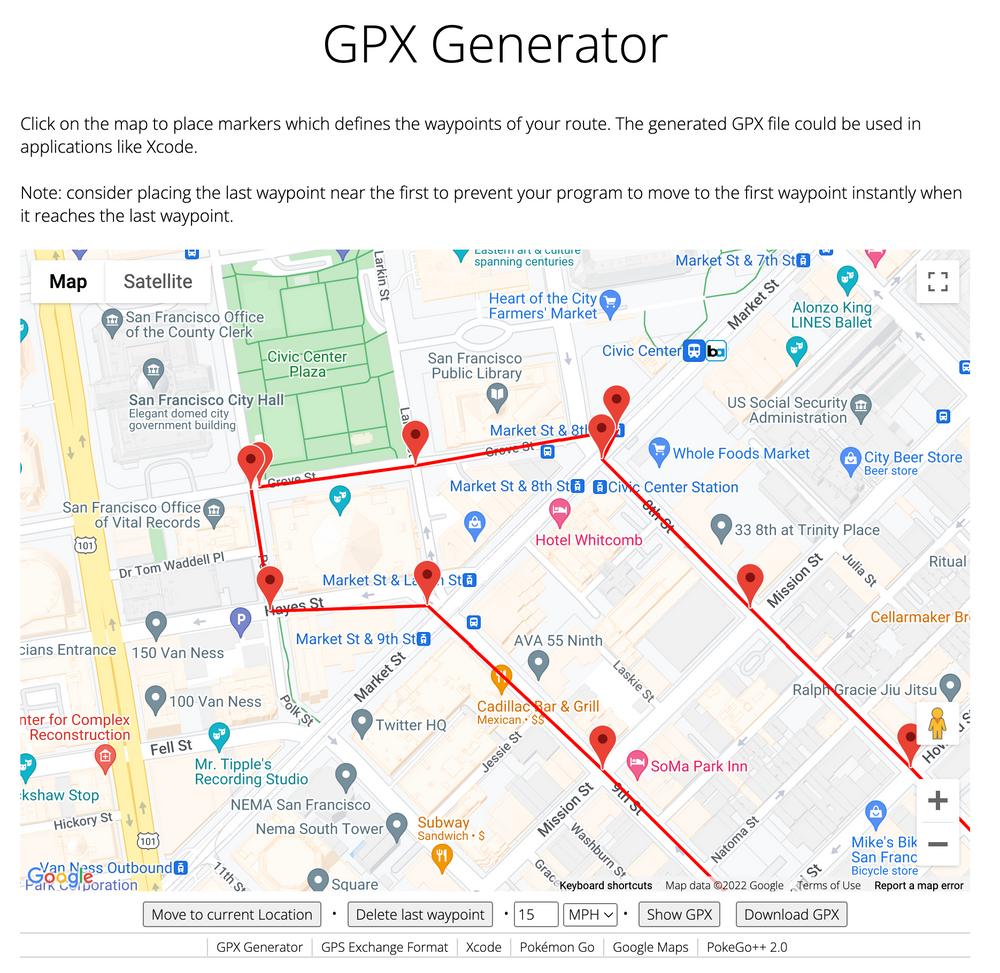 create a file with your desired route