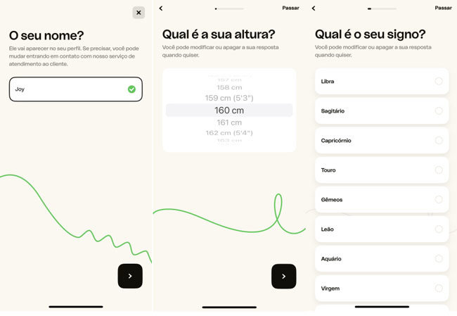 criar seu perfil Happn app