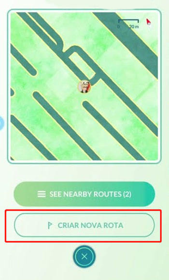 Crear una nueva ruta en Pokémon GO