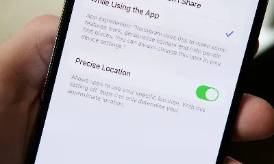 disable precise location