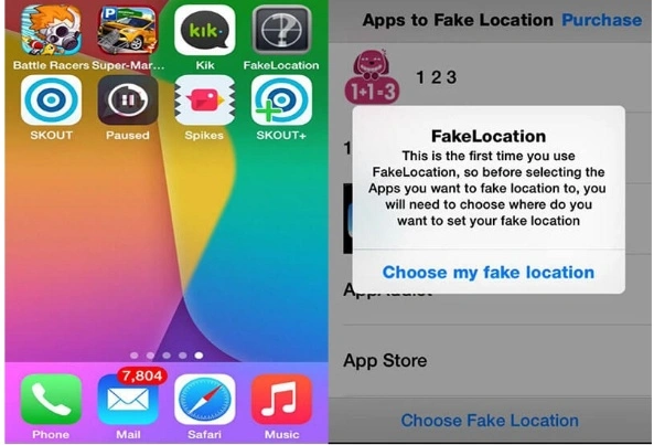 download fakelocation app to change skout location