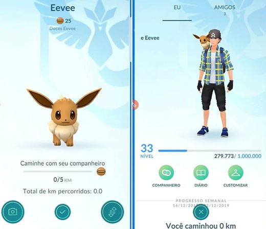 eevee companheiro