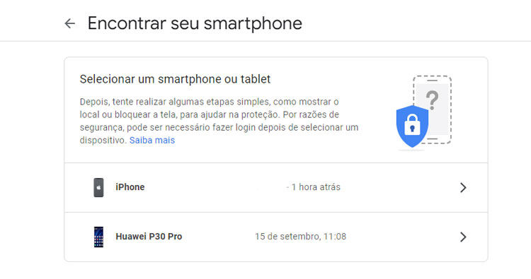 Encontre Meu Dispositivo