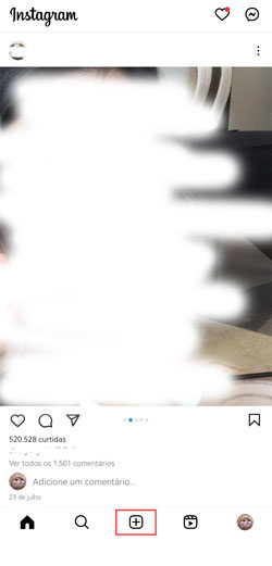 faça login Instagram