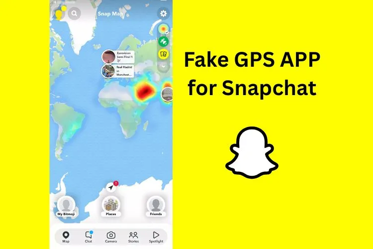 fake gps app for snapchat