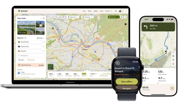 Fake GPS Komoot