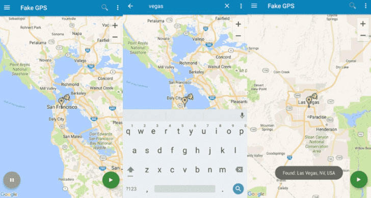 fake gps location