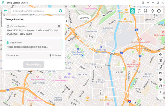 Fake GPS PoKeep