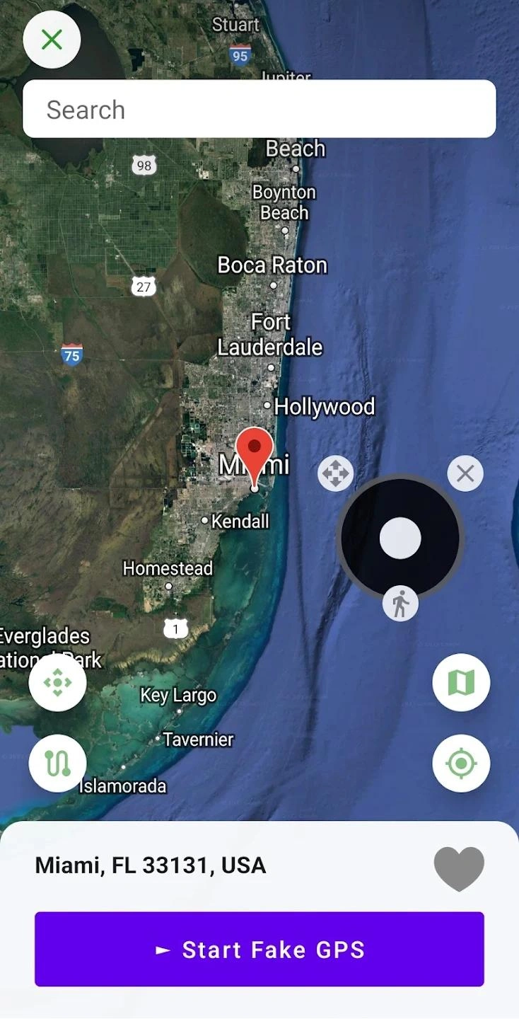 fake gps successfully