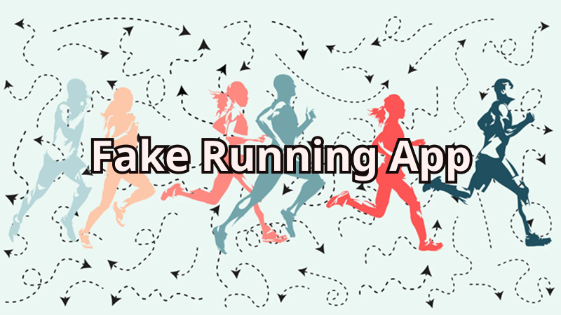 fake running app