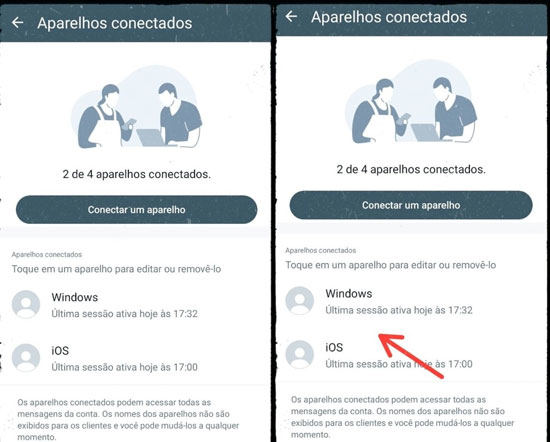 Gerencie Aparelhos Conectados WhatsApp