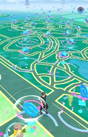 ポケストップからげんきのかたまりを入手