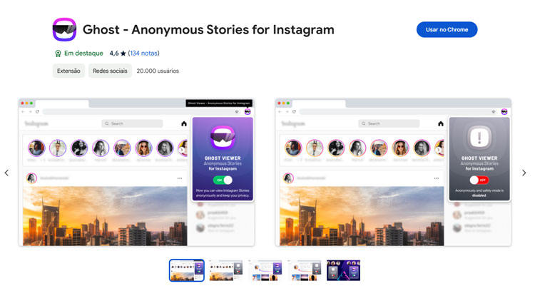 Extensões do Chrome