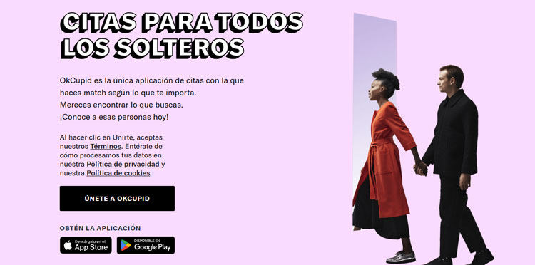 Grindr para Heterosexuales OkCupid