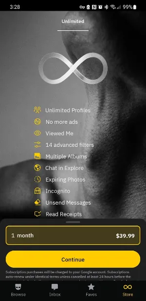 grindr unlimited