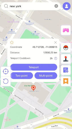 MocPOGO iOS 순간 이동 실행